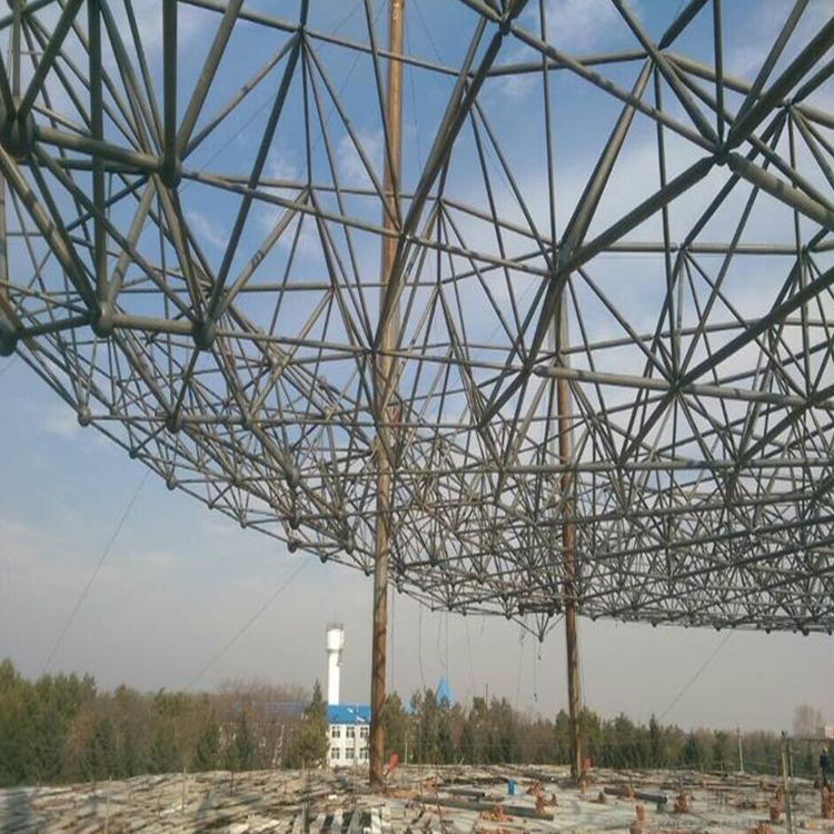 丽江球形网架钢结构施工方案